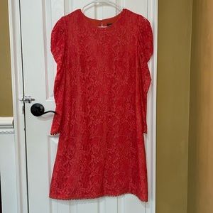 Vince Camuto dress size 10 coral color